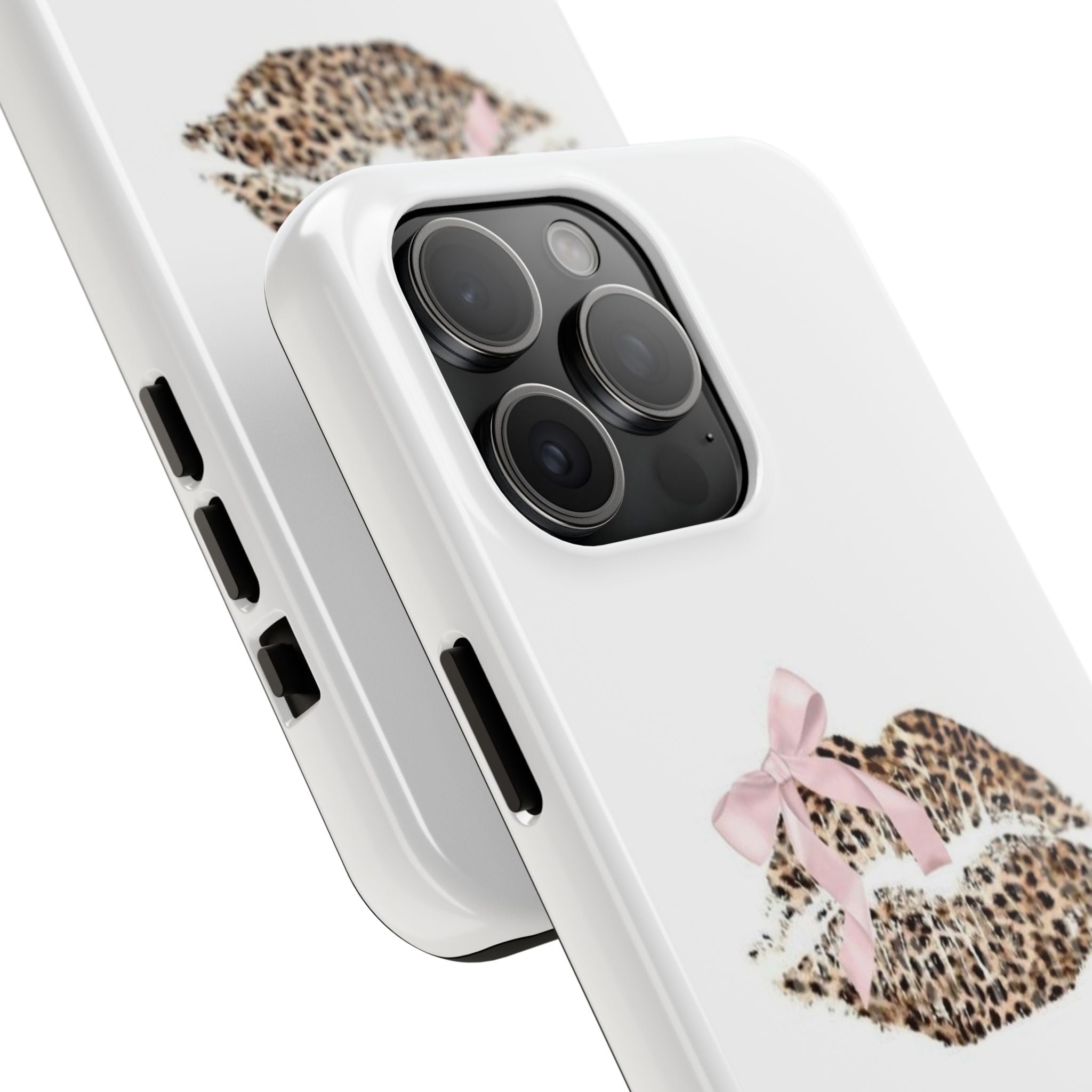 Leopard Kissy Lips Phone Cases