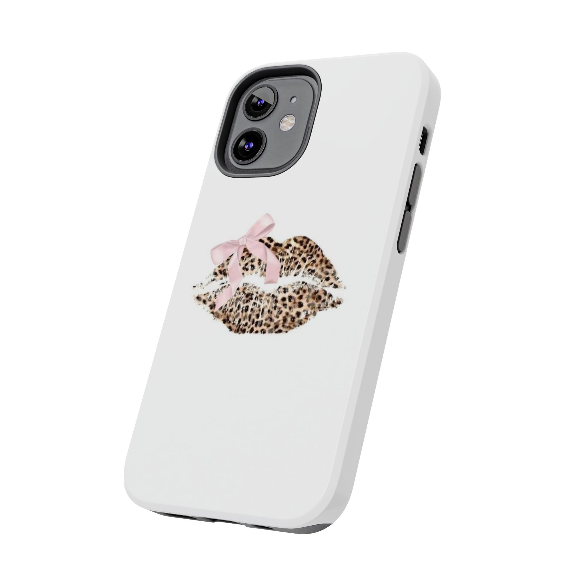 Leopard Kissy Lips Phone Cases