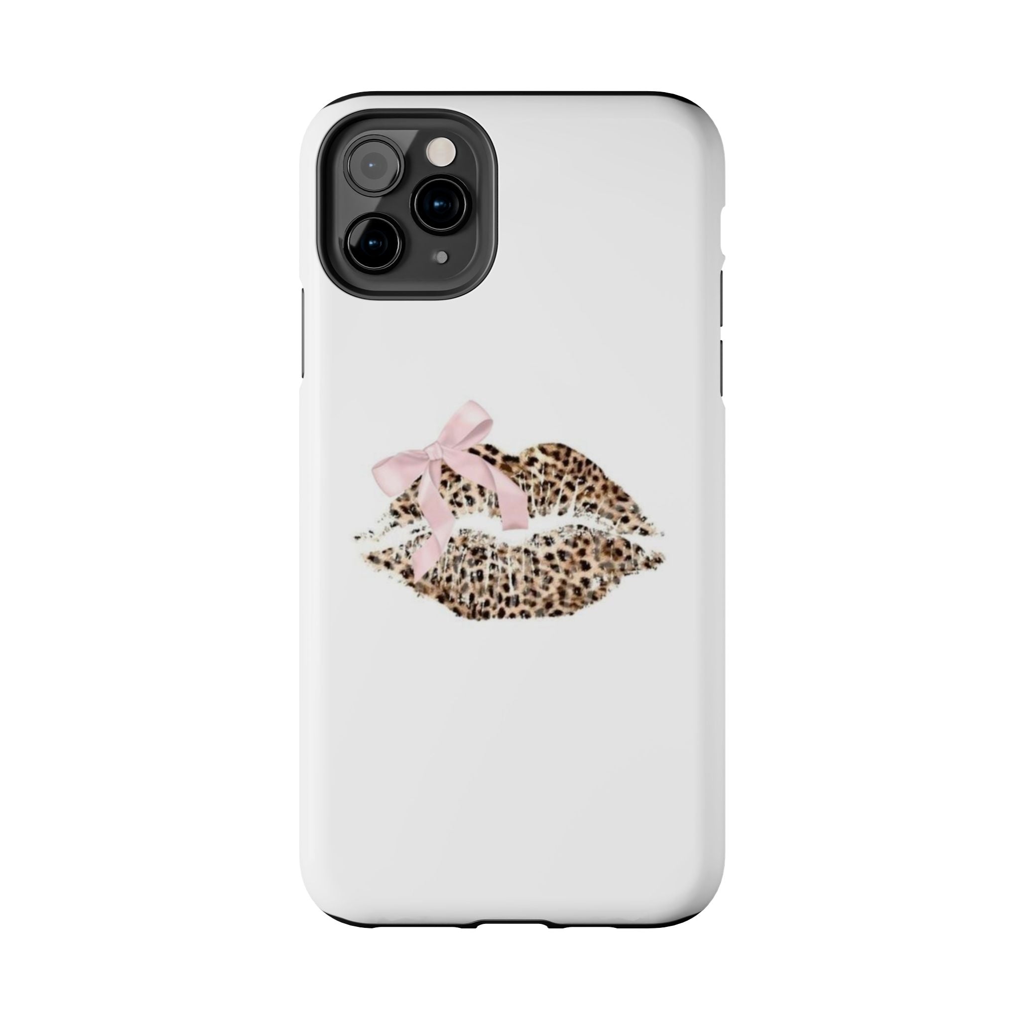 Leopard Kissy Lips Phone Cases