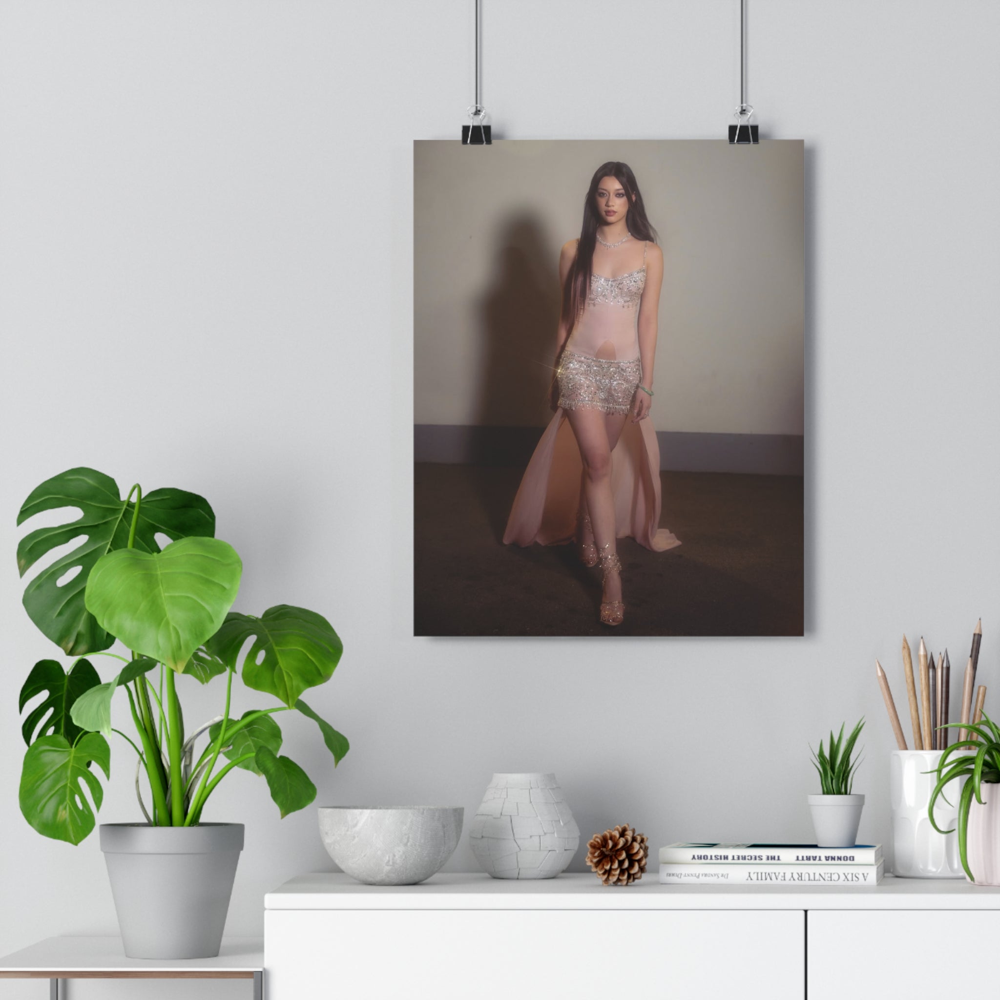 Katseye Megan Paper Poster