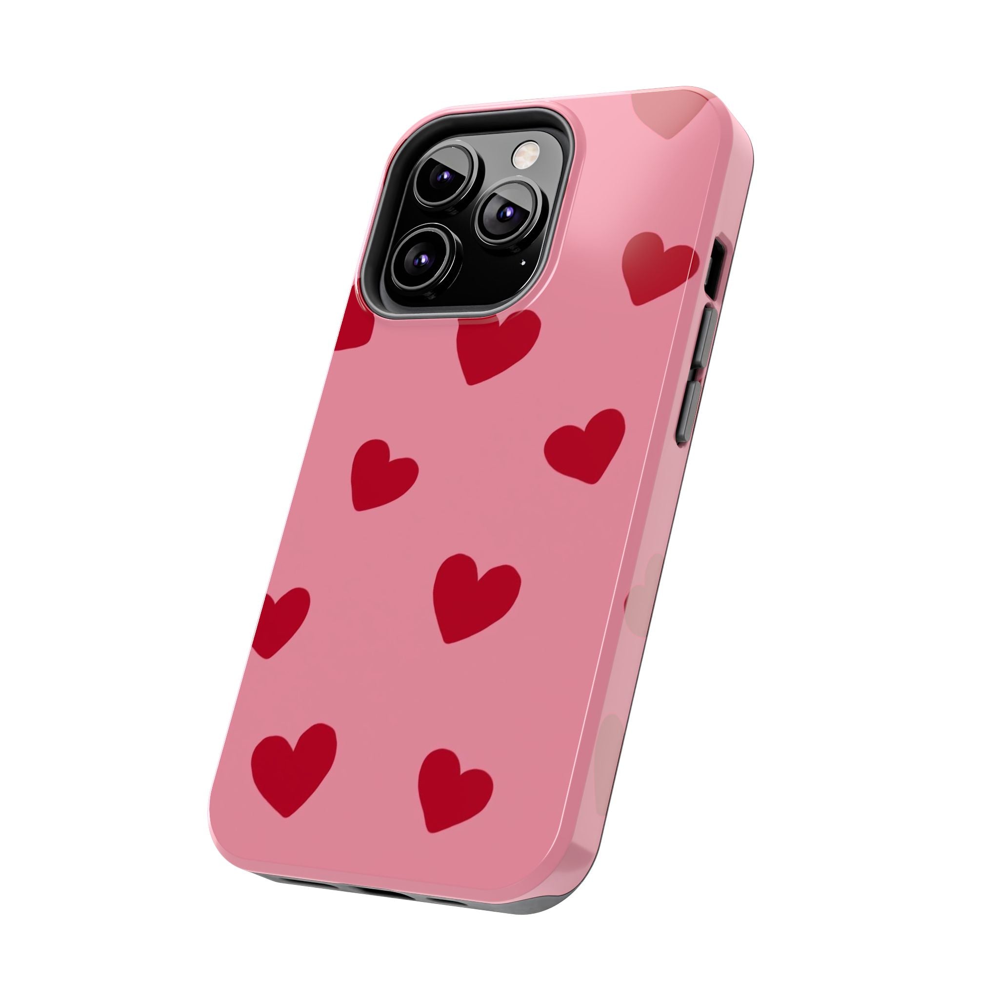 Red heart Phone Cases