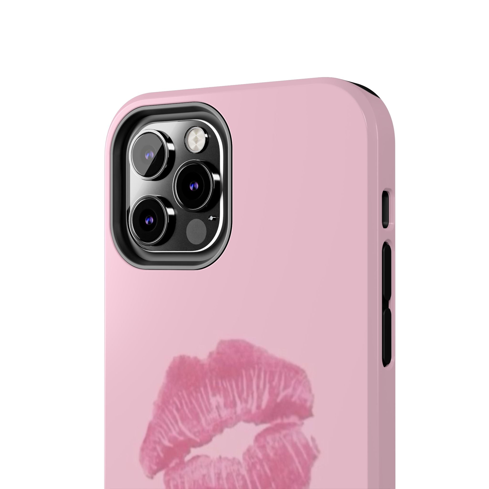 Pink Kissy Lips Phone Cases