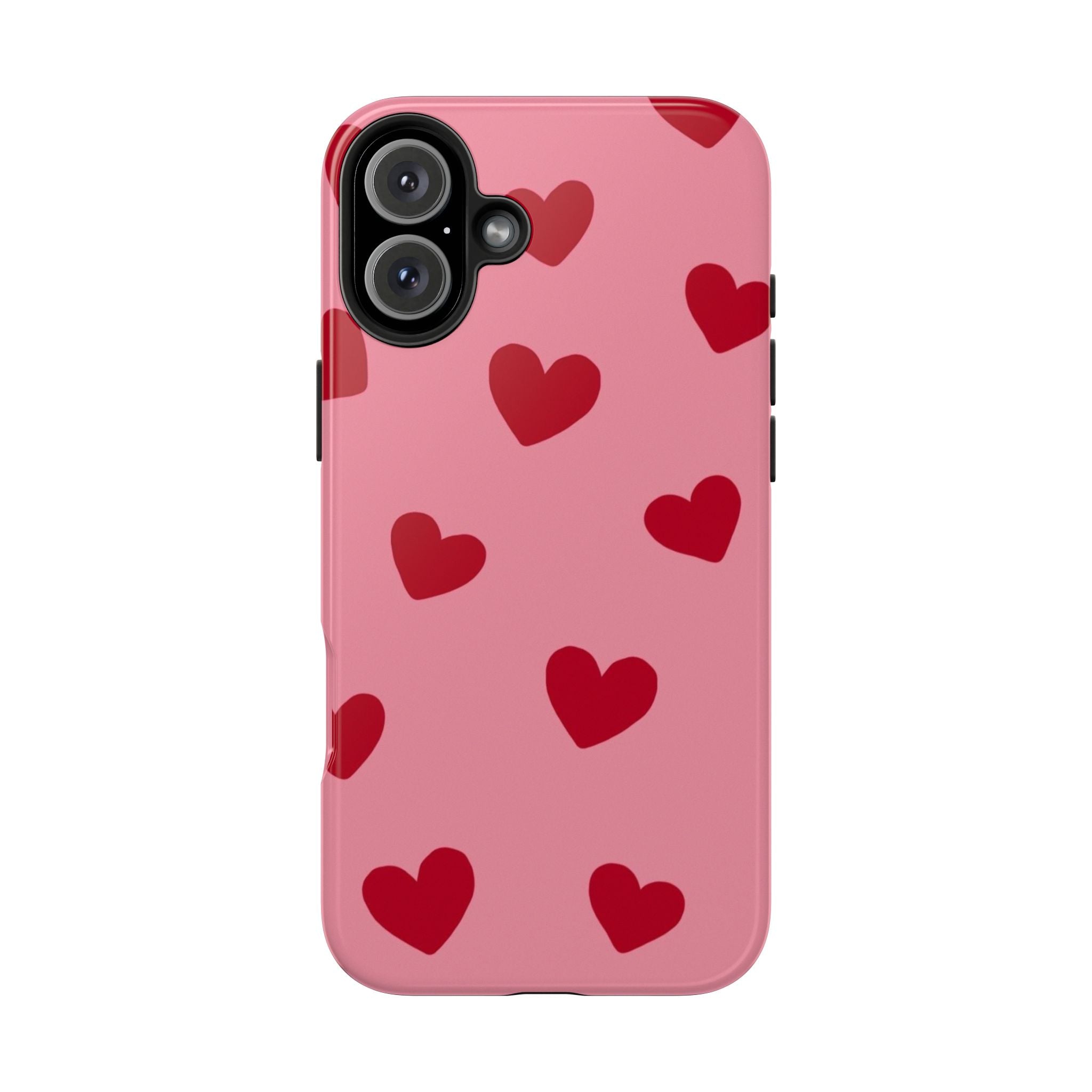Red heart Phone Cases