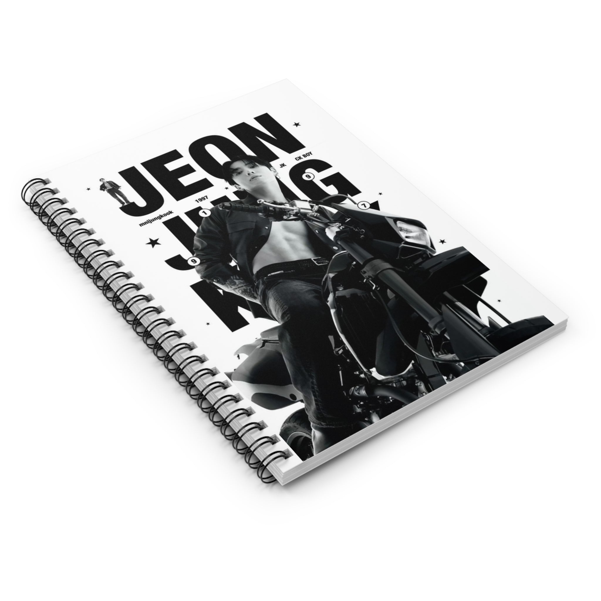 BTS JUNGKOOK notebook