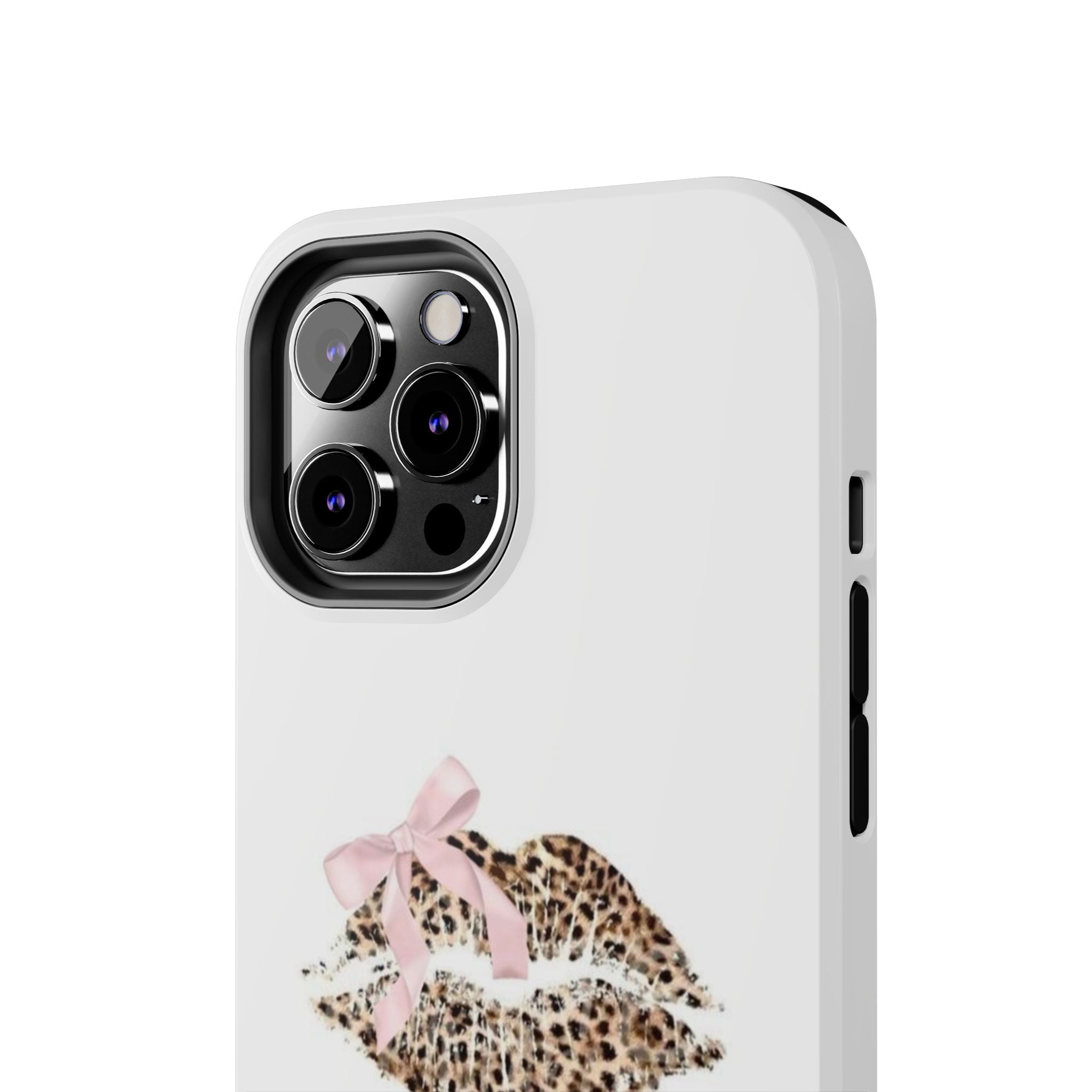 Leopard Kissy Lips Phone Cases