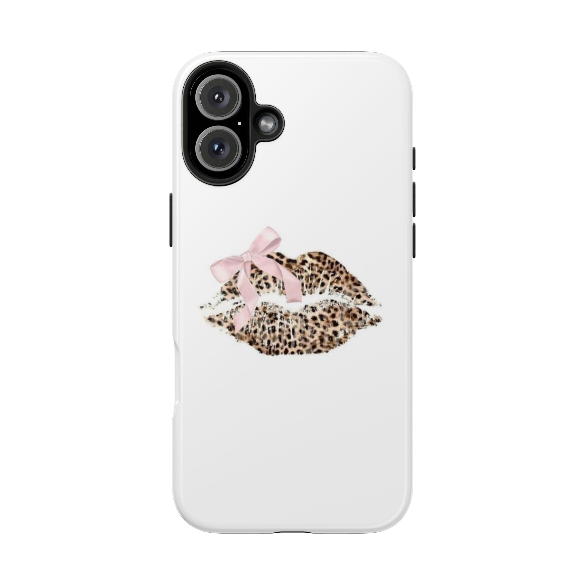 Leopard Kissy Lips Phone Cases