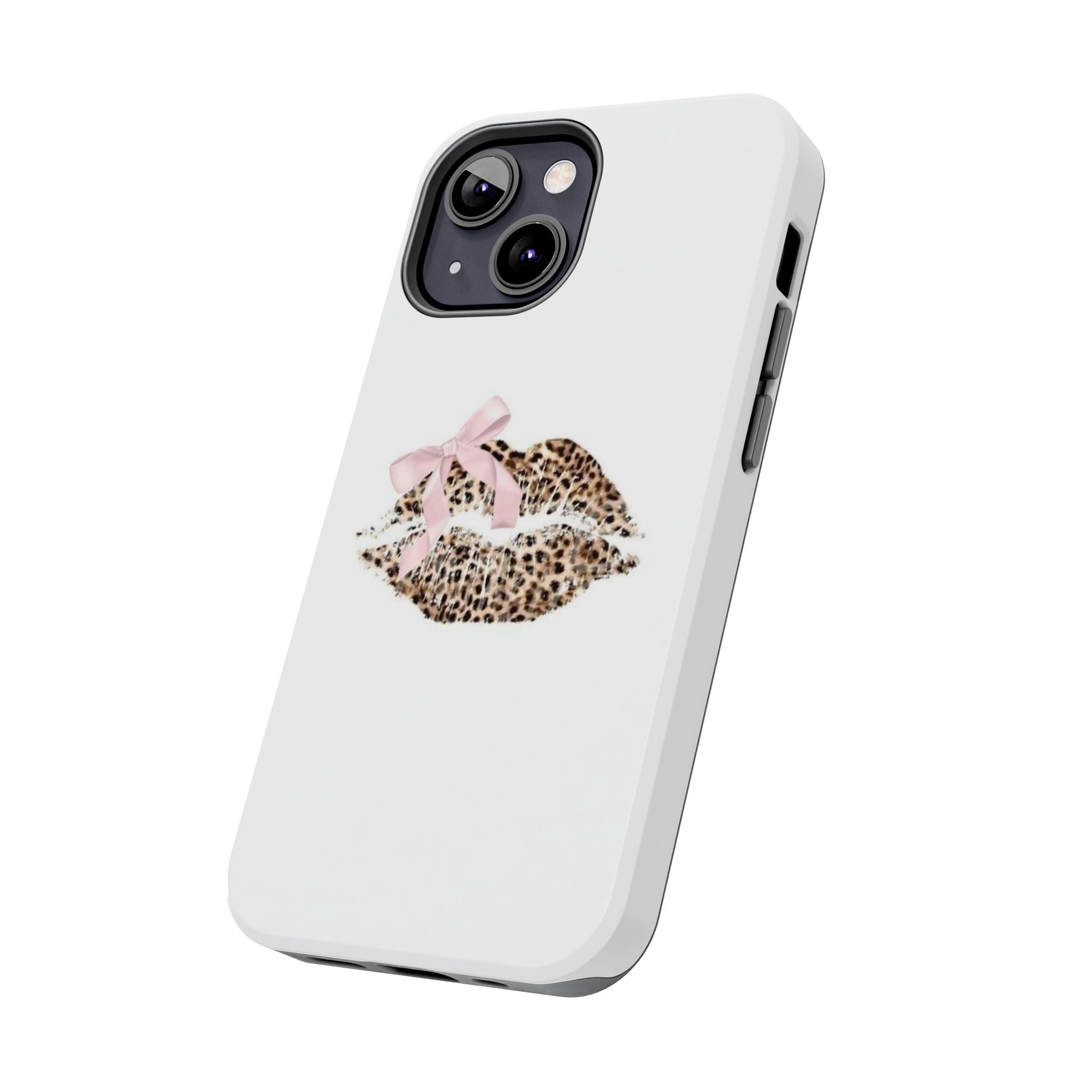 Leopard Kissy Lips Phone Cases