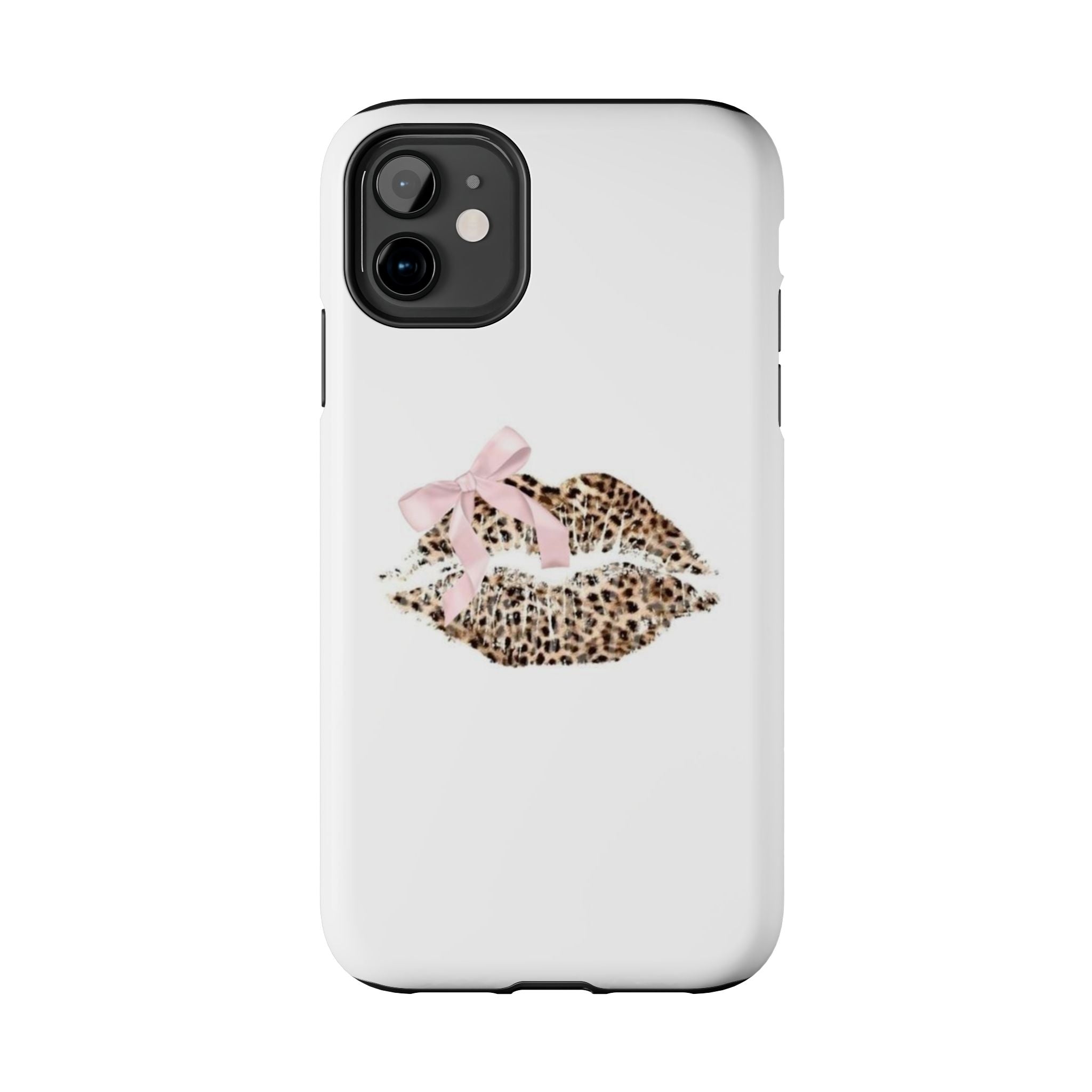Leopard Kissy Lips Phone Cases