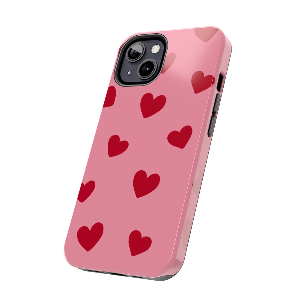 Red heart Phone Cases
