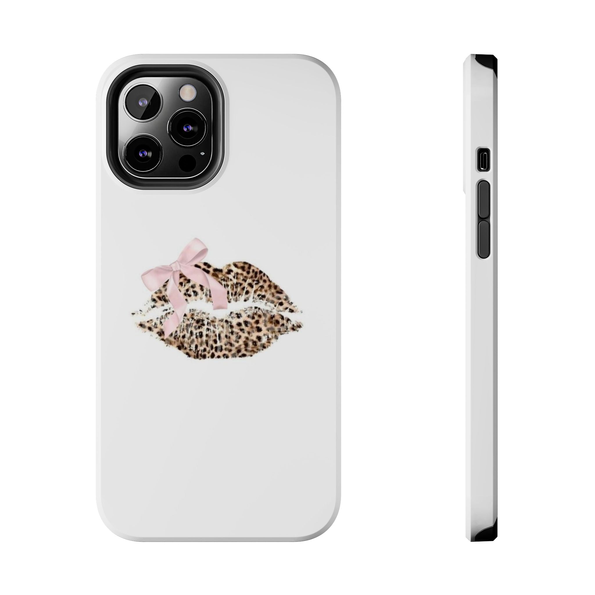 Leopard Kissy Lips Phone Cases
