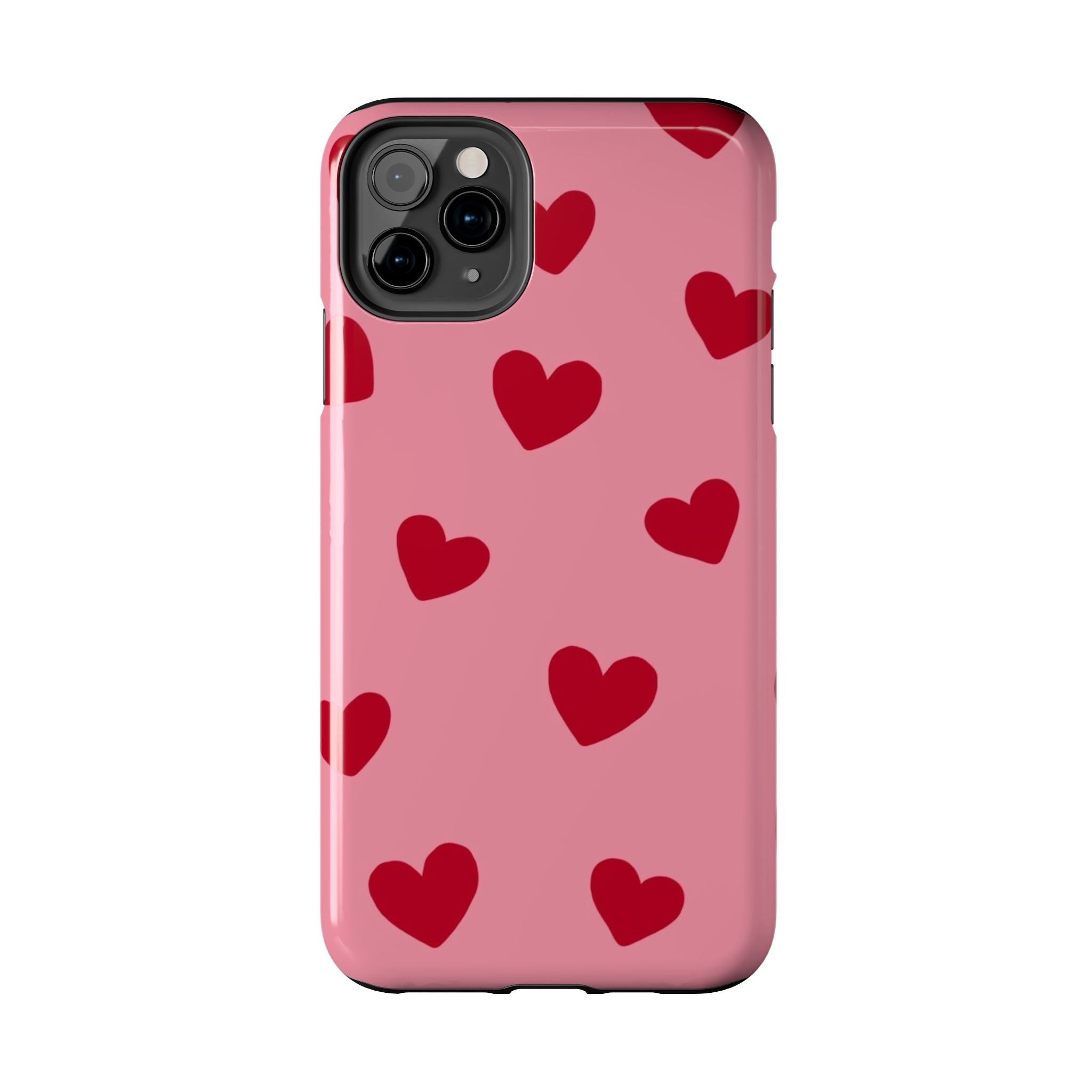 Red heart Phone Cases