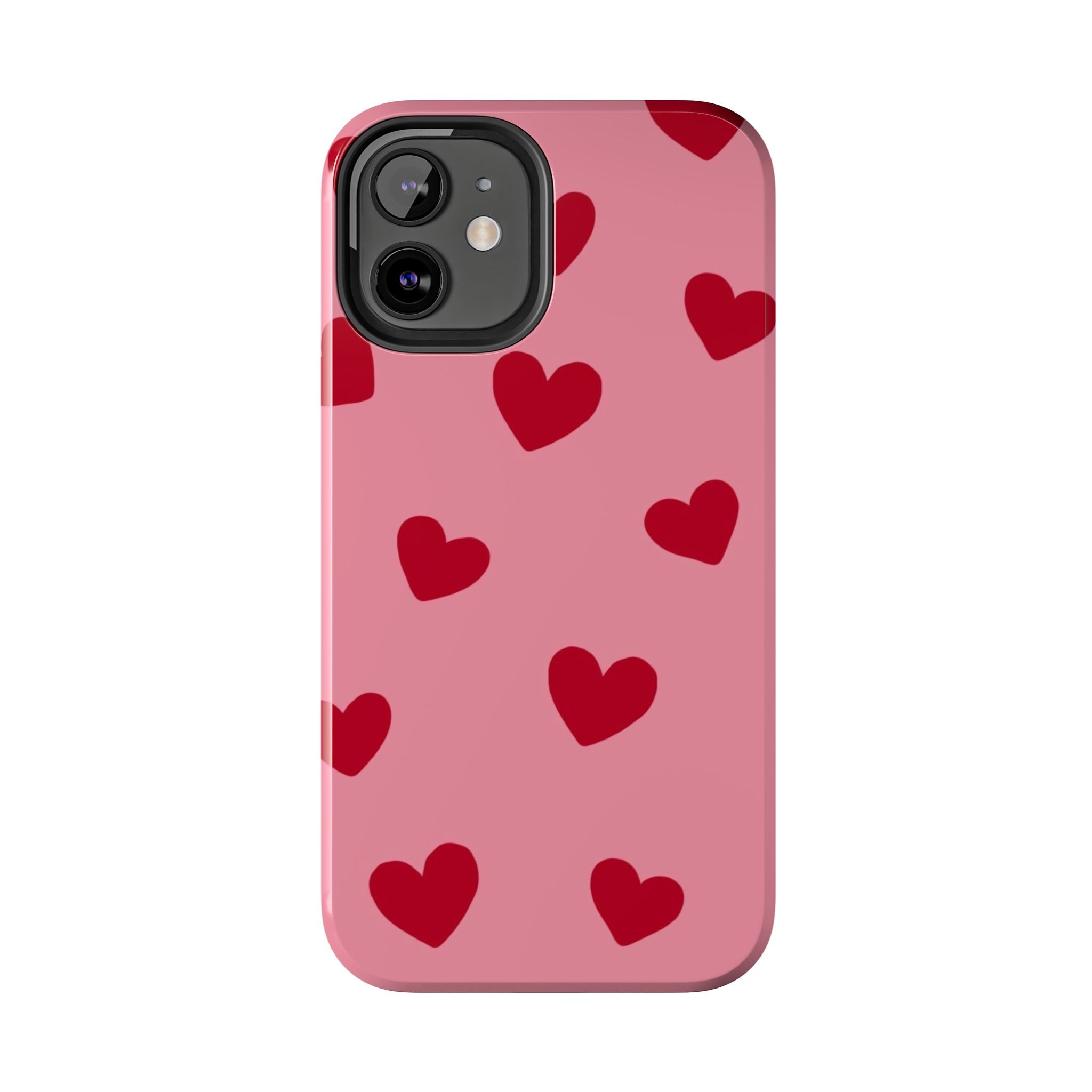 Red heart Phone Cases