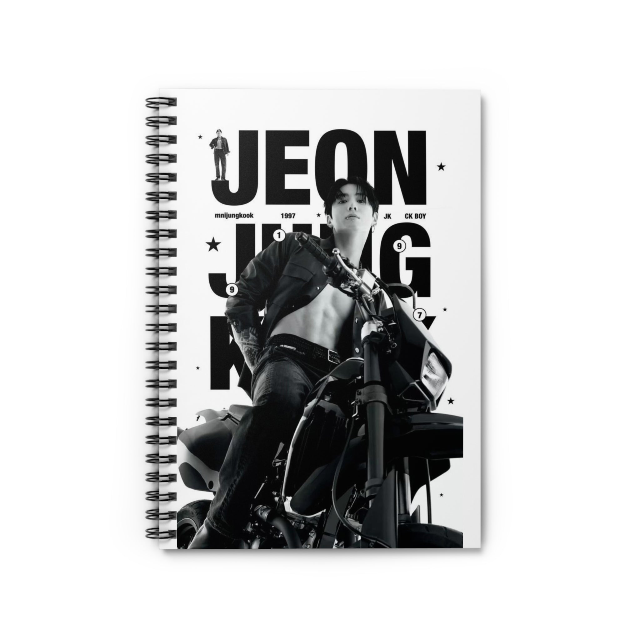 BTS JUNGKOOK notebook
