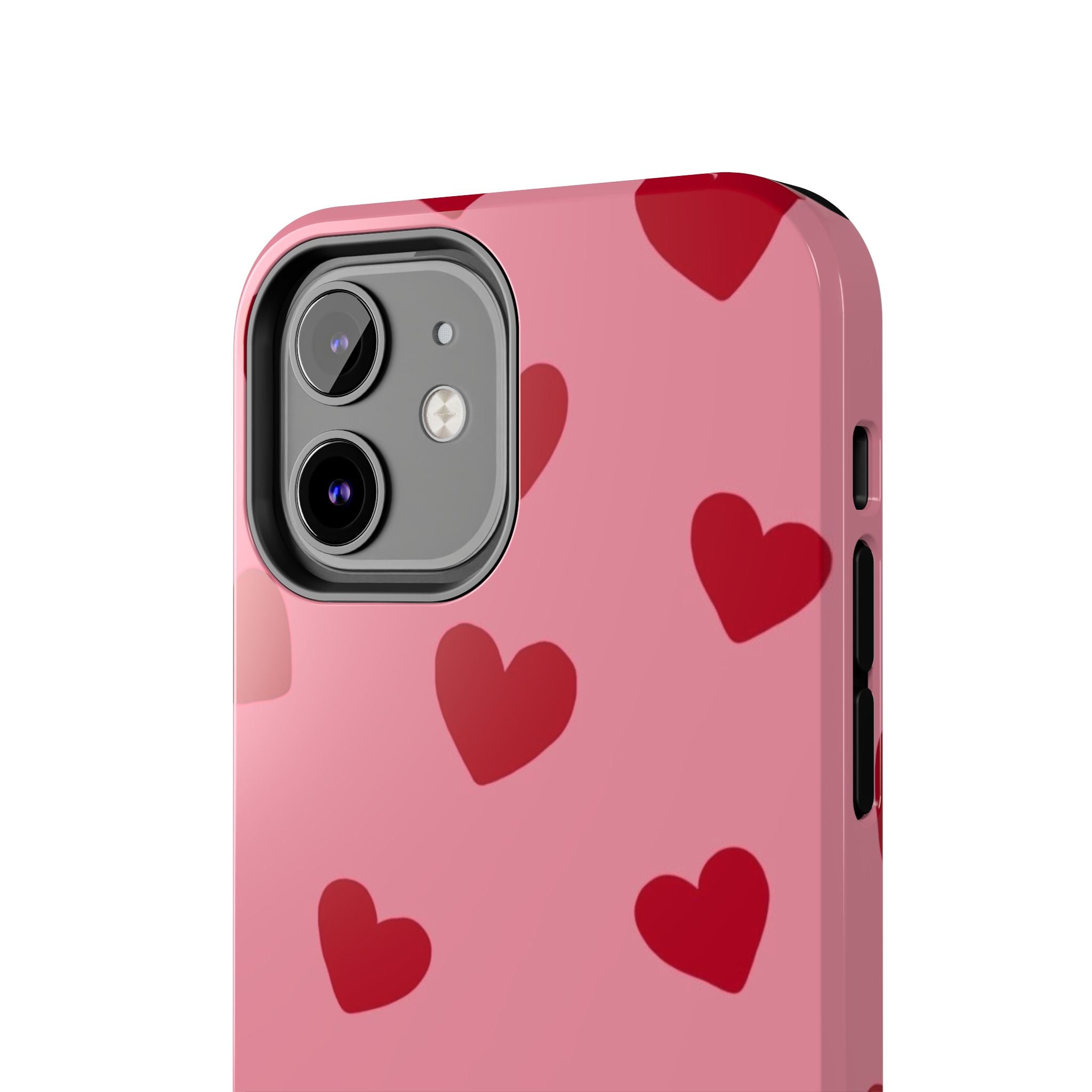 Red heart Phone Cases