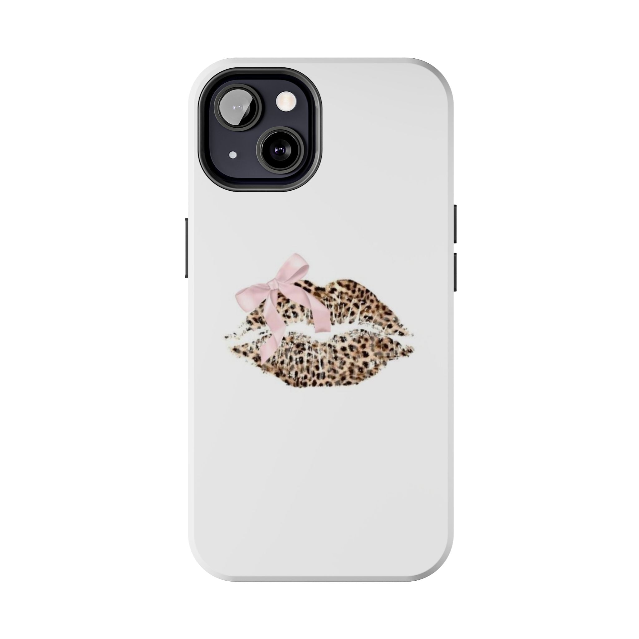 Leopard Kissy Lips Phone Cases