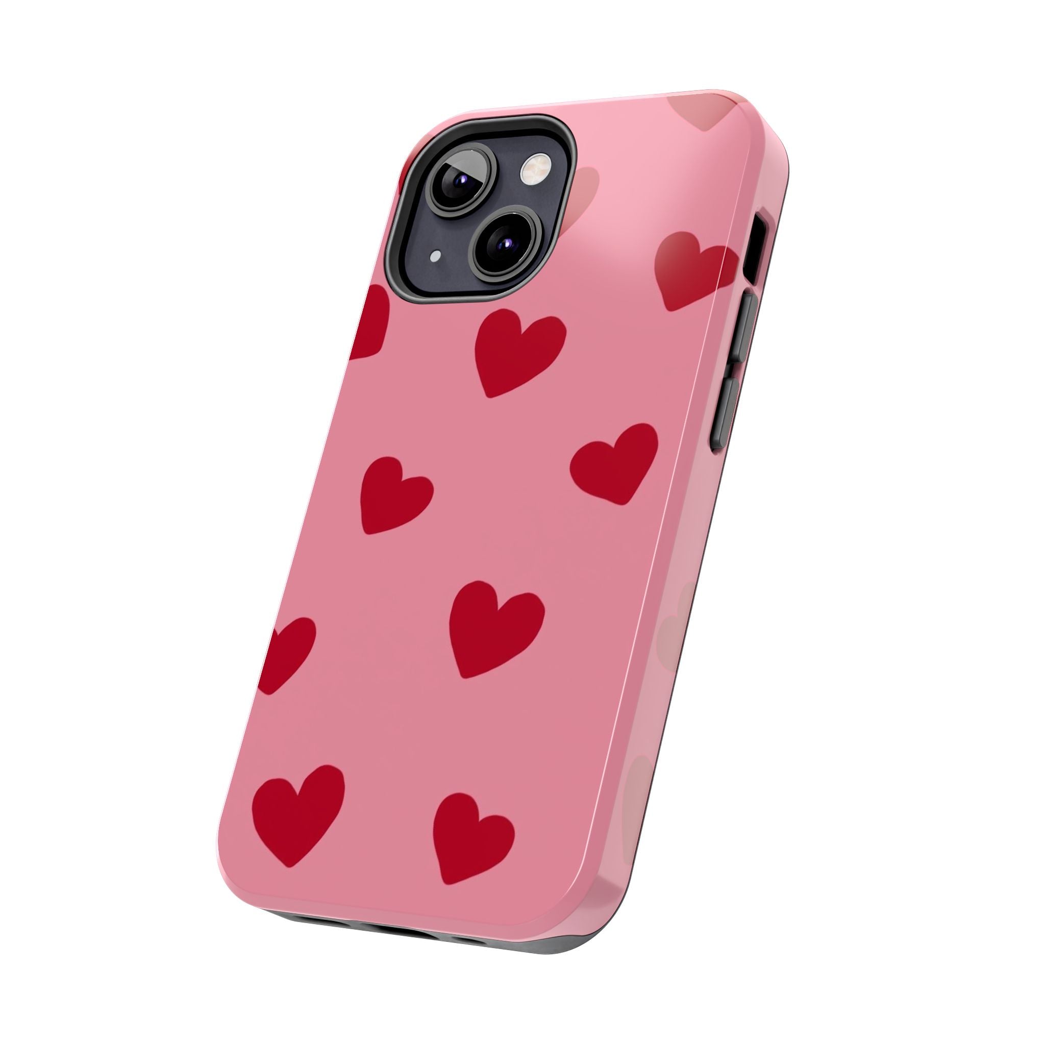 Red heart Phone Cases