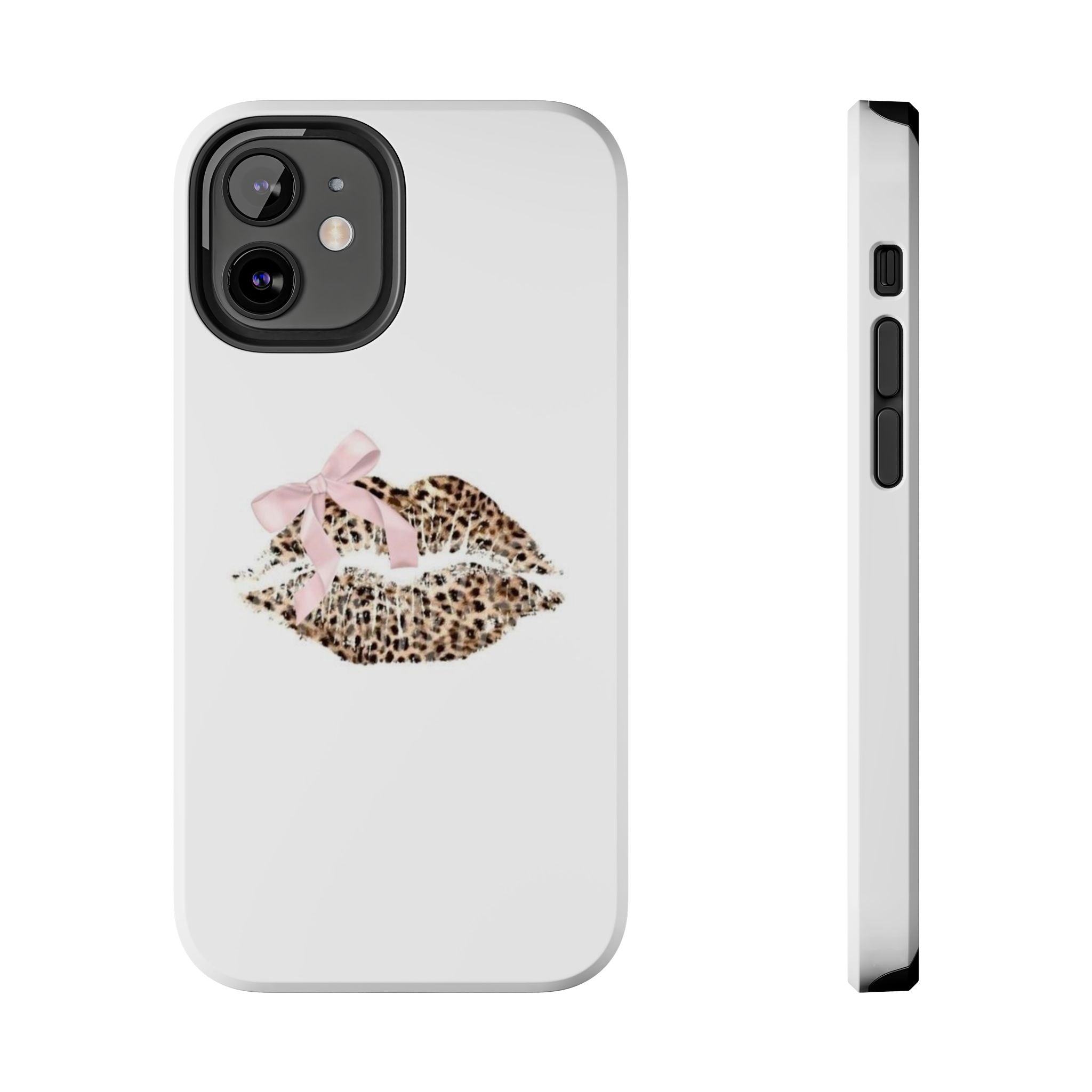 Leopard Kissy Lips Phone Cases