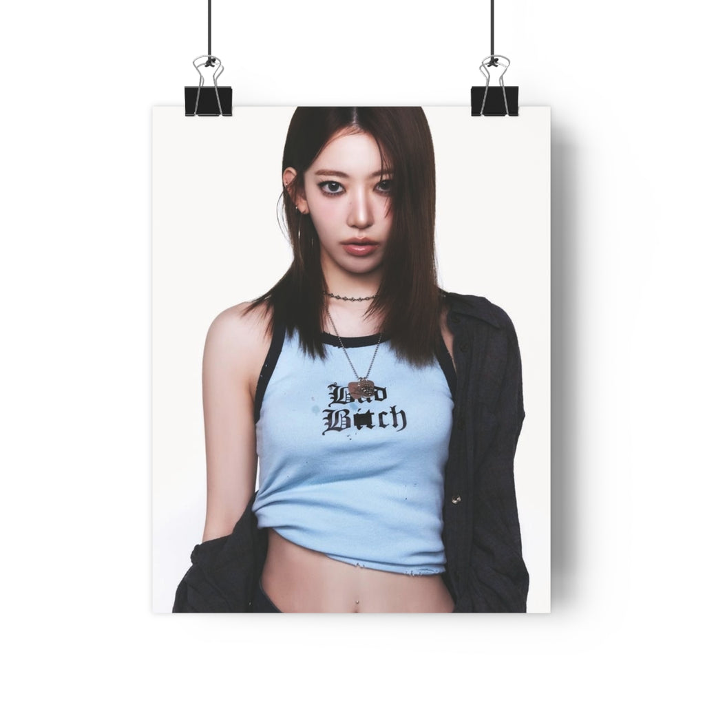 Lesserafim Sakura Paper Poster