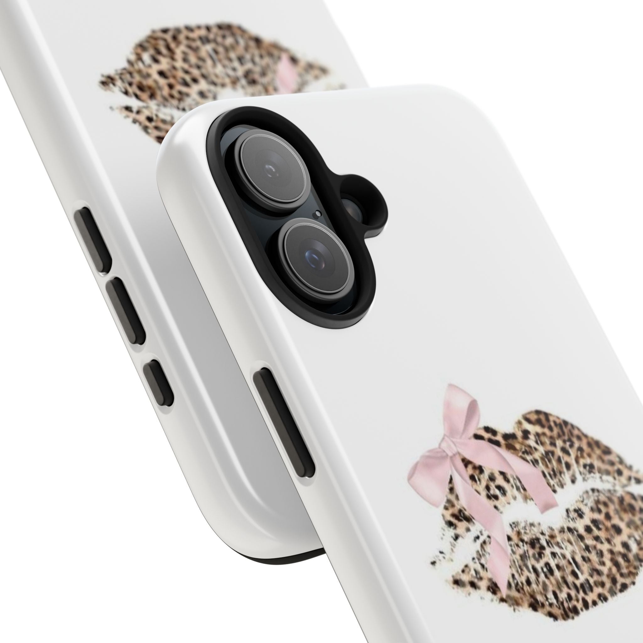 Leopard Kissy Lips Phone Cases