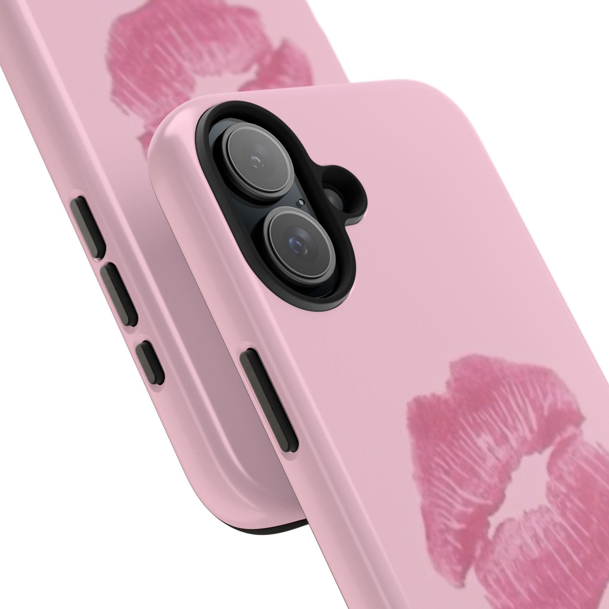 Pink Kissy Lips Phone Cases